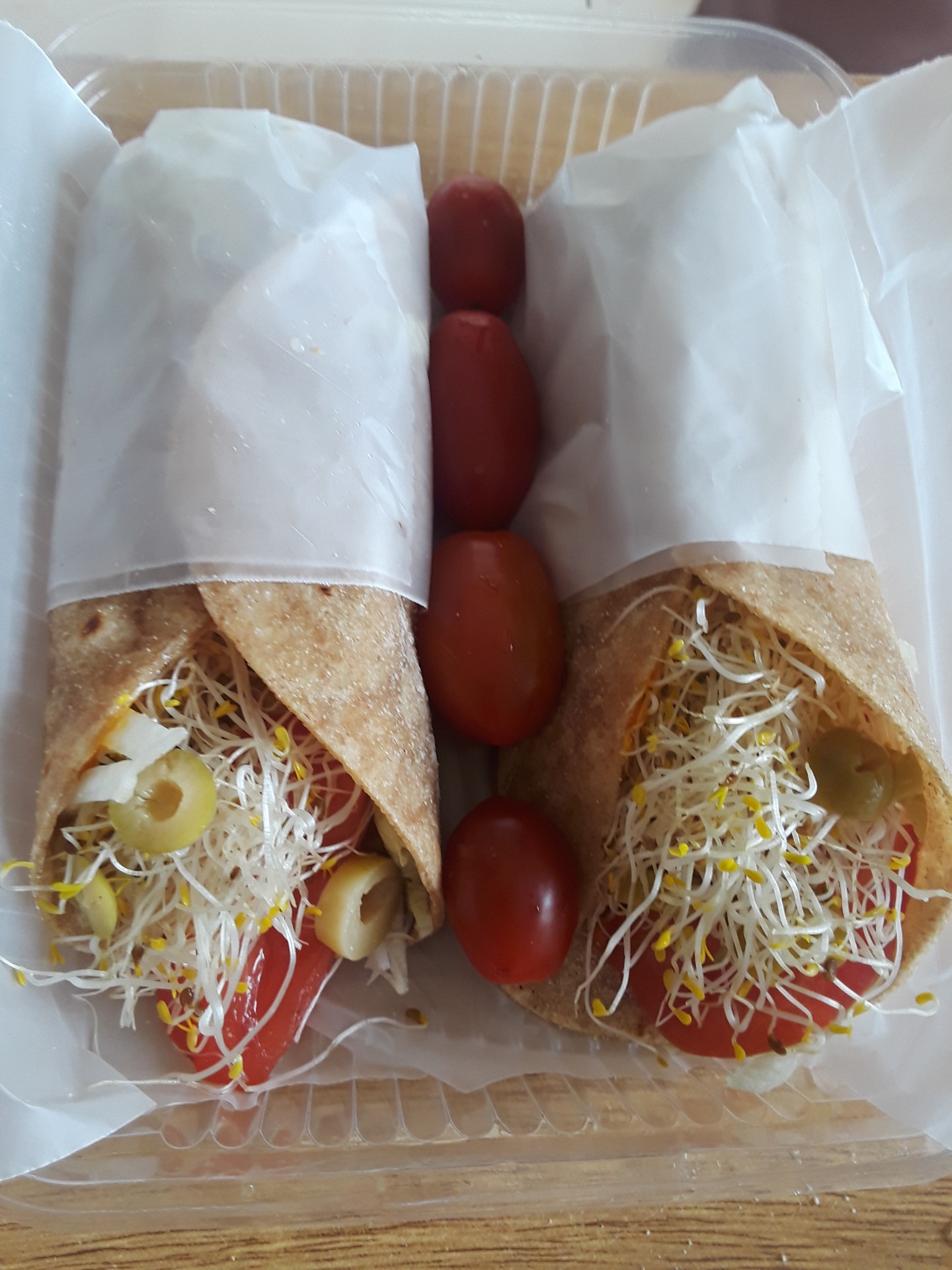 Wraps de harina integral agroecologica