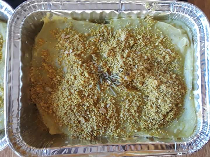 Pastel de papas veggie